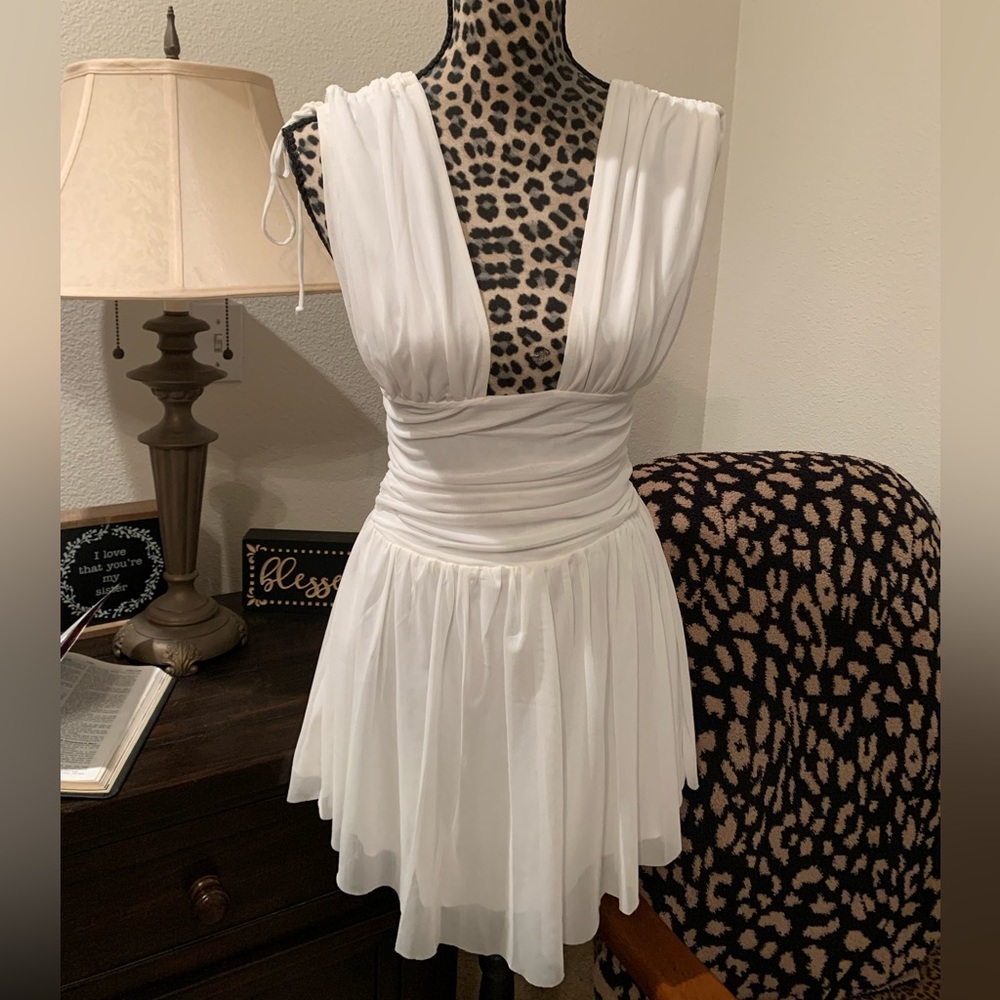 White Mini Dress
